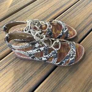 Sam Edelman Sandals 35.5 SNK Print